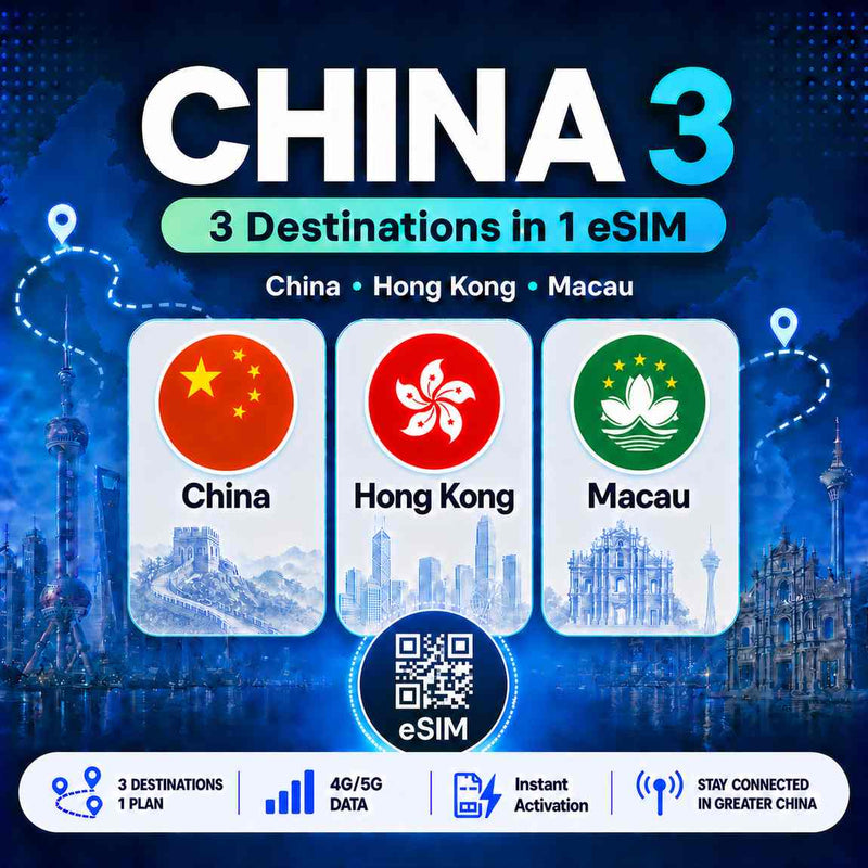 China 3 - China • Hong Kong • Macau